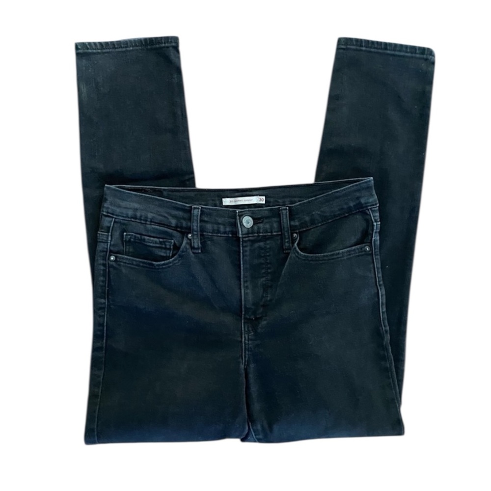 Levi’s 311 shaping skinny size 30x‎ 30 black grunge emo